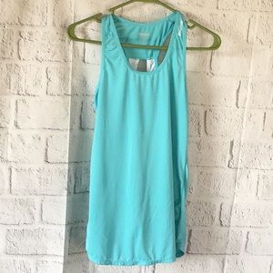 REEBOK BLUE ACTIVE WEAR TANK TOP SIZE SMALL
